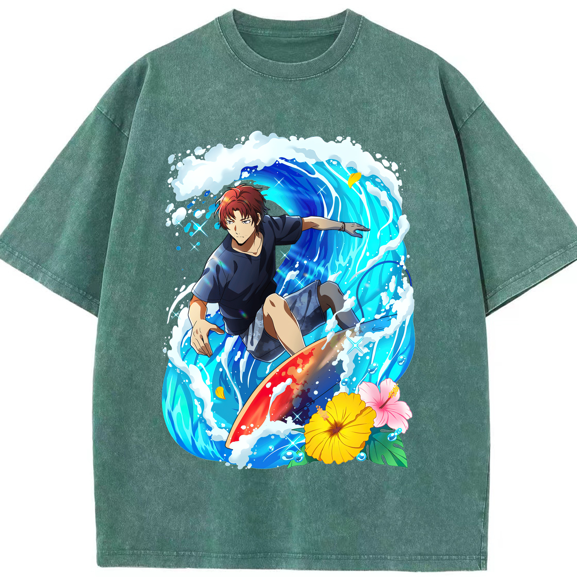 （画像用） 文豪ストレイドッグス Bungo Stray Dogs 綿100% ヴィンテージ風 半袖Tシャツ（フロントプリント）